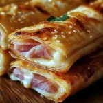 Knusprige Blätterteig-Schinken-Käse