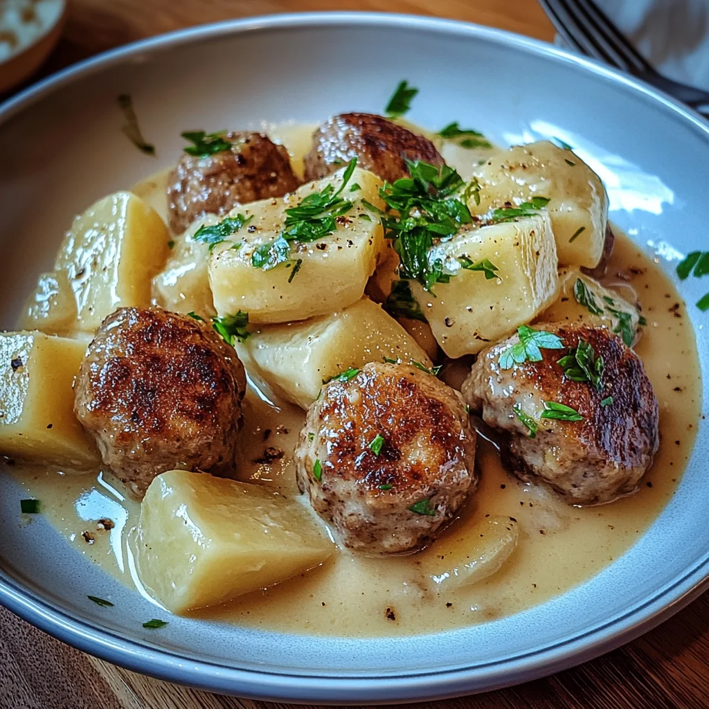 Kohlrabigemüse in heller