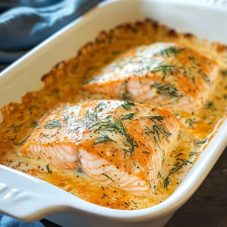 Lachs Sahne Gratin - einfaches Rezept mit Sahne-Soße