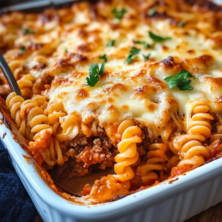 Nudelauflauf mit Hackfleisch