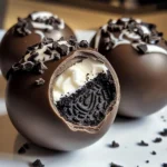 Oreo Cookies and Cream Filled Easter Eggs