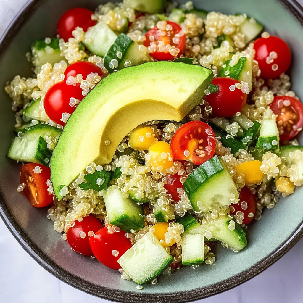 Quinoa-Salat mit Avocado
