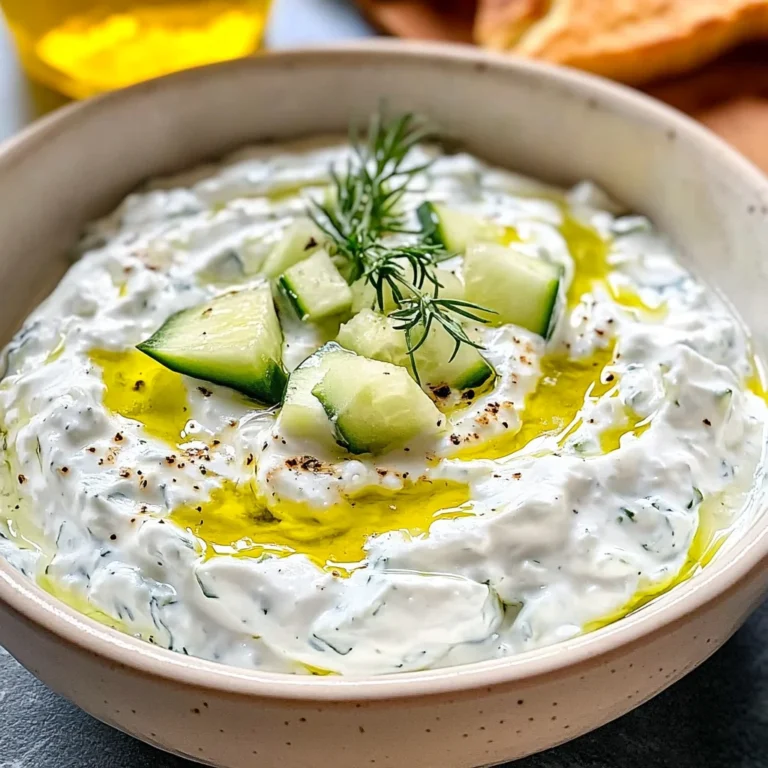 Schnelles Tzatziki mit Joghurt