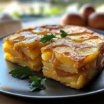 Spanische Tortilla als Fingerfood