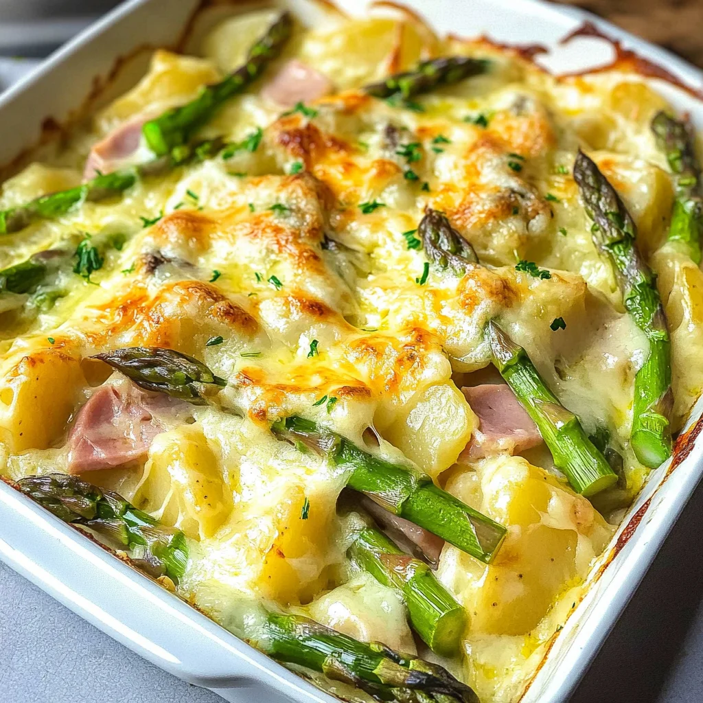 Spargelauflauf