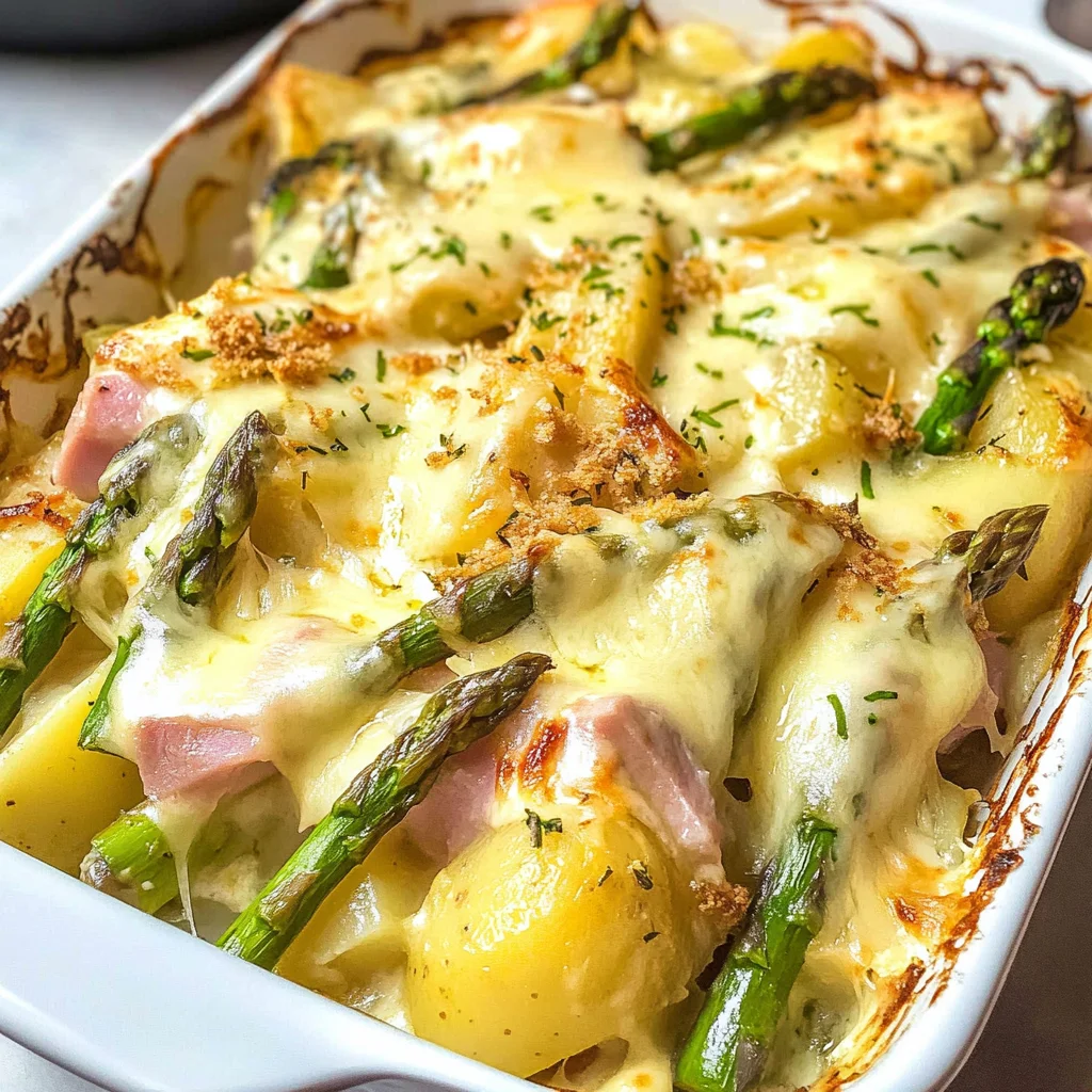 Spargelauflauf