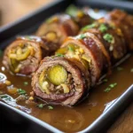 Zarte Rinderrouladen im Backofen zubereitet - Omas Klassiker