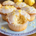 Zitronenmuffins mit Öl – saftig & einfach