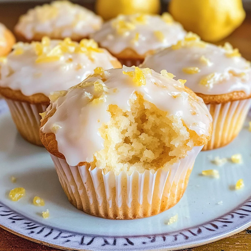 Zitronenmuffins mit Öl – saftig & einfach